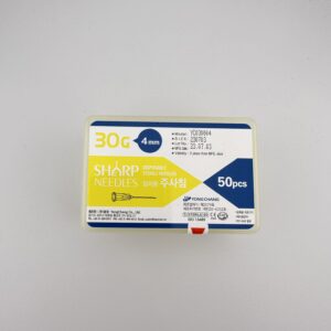 Mesotherapy Needle - SHARP 30g x 4mm box of 50pcs