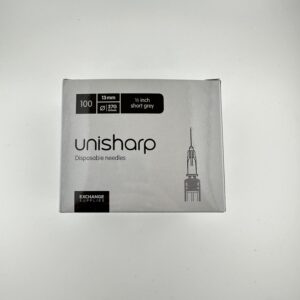 Unisharp Needle 27g 1/2” (13mm) (Grey) – x 100