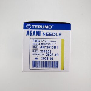 Terumo Hypodermic Needles 30g x 0.5" (13mm)